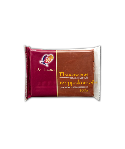 Plastilină pentru sculptură 300 gr. Teracota, Луч 